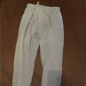 Blue tie sweatpants never worn